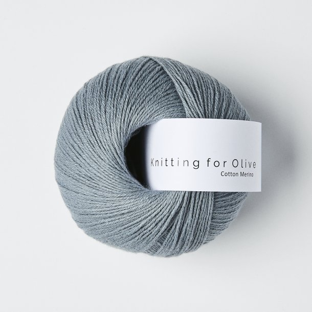 Knitting for Olive - Cotton Merino - Bomuld/Merino garn - Elefantbl - 50g