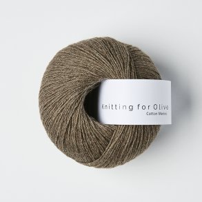 Knitting for Olive - Cotton Merino - Bomuld/Merino garn - Muldvarp - 50g