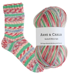 Arne & Carlos - Socks & More 4-ply str�mpegarn - Sketchbook 3007 - 100g