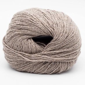Kremke Soul Wool - Reborn Denim Uni - recycled bomuldsgarn - Camel (125) - 50g