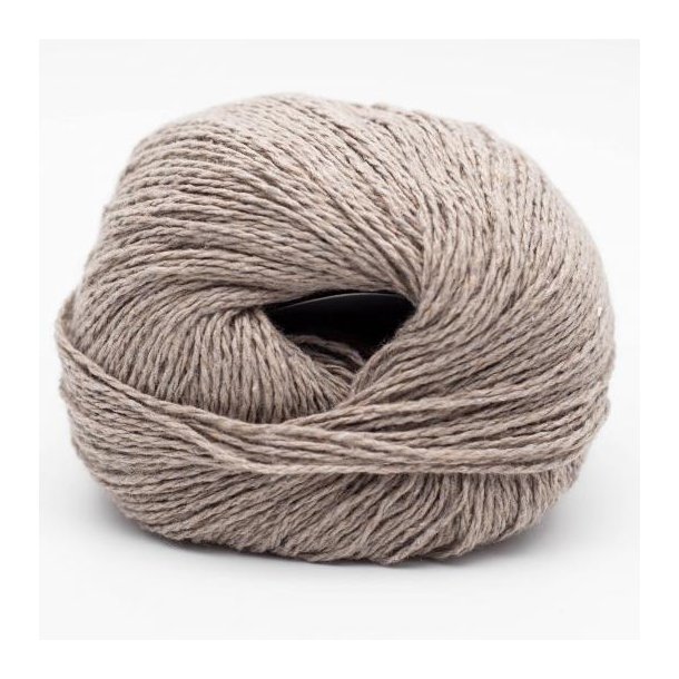 Kremke Soul Wool - Reborn Denim Uni - recycled bomuldsgarn - Camel (125) - 50g