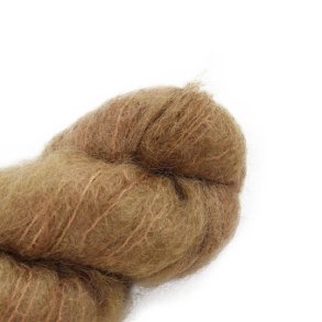 Cowgirlblues - Fluffy Mohair garn Solids - Camel - 100g