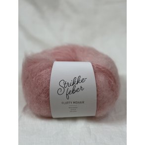Strikkefeber - Fluffy Mohair - Mohair/uld garn - Candyfloss 103 - 50g