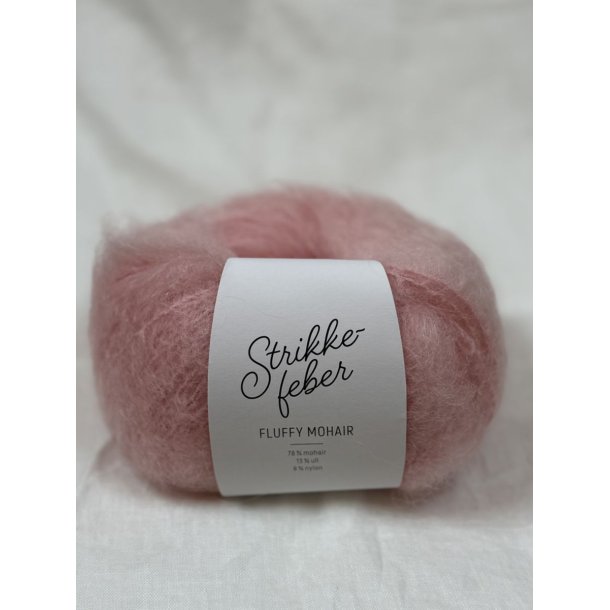 Strikkefeber - Fluffy Mohair - Mohair/uld garn - Candyfloss 103 - 50g