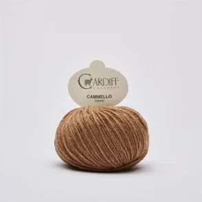 Cardiff Cashmere - Cammello kameluldsgarn - Naturfarvet - 25g