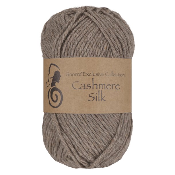 Viking Garn - Cashmere Silk - Cashmere og silkegarn - Hassel 608 - 25g
