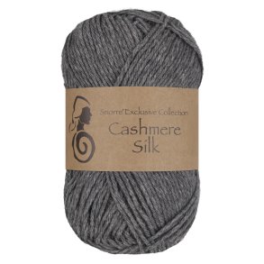Viking Garn - Cashmere Silk - Cashmere og silkegarn - Skifer 613 - 25g