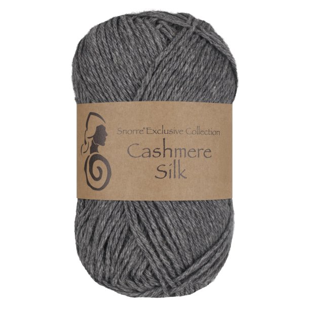 Viking Garn - Cashmere Silk - Cashmere og silkegarn - Skifer 613 - 25g