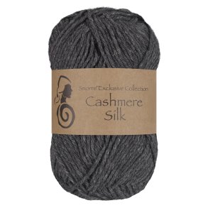 Viking Garn - Cashmere Silk - Cashmere og silkegarn - Granit 615 - 25g