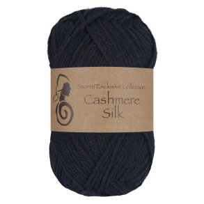 Viking Garn - Cashmere Silk - Cashmere og silkegarn - Midnat 626 - 25g