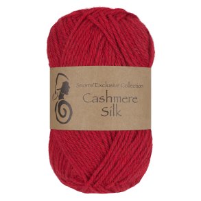 Viking Garn - Cashmere Silk - Cashmere og silkegarn - Kirseb�r 650 - 25g