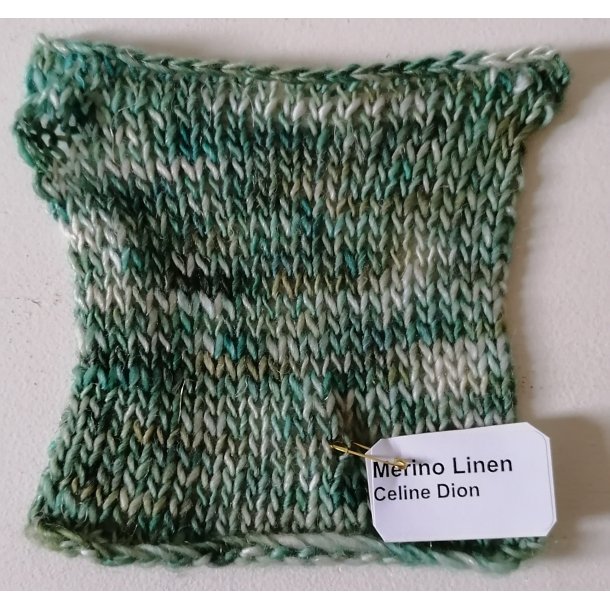 Cowgirl Blues - Merino Linen Gradient - Merinould og hrgarn - "My Heart will go on" - 100g