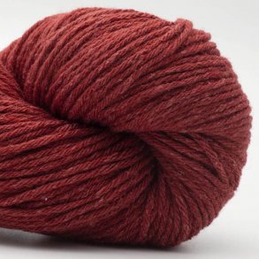 BC Garn - Northern Lights GOTS - silke/uld garn - Kirsebr rd (10) - 100g