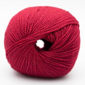 BC Garn - Semilla Silkbloom GOTS - Uld/silke garn - Cherry Red (013) - 50g
