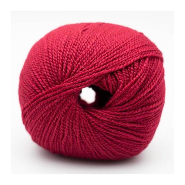 BC Garn - Semilla Silkbloom GOTS - Uld/silke garn - Cherry Red (013) - 50g