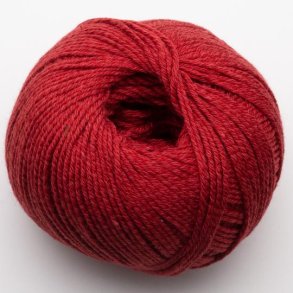 Kremke Soul Wool - Morning Salutation Vegan - bomuld/lyocell garn - Cherry (25) - 50g