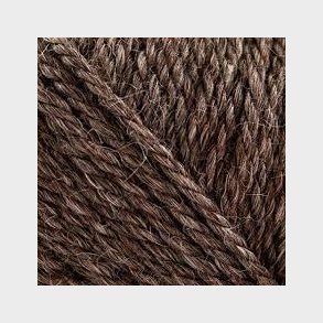 Onion Garn - No.6 Organic Wool + Nettles - uld/nldefiber garn - Chokolade Brun 636 - 50g