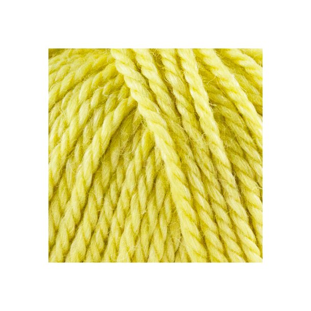 Onion Garn - No.6 Organic Wool + Nettles - uld/nldefiber garn - Citron 635 - 50g