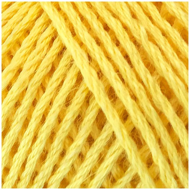 Onion Garn - Organic Cotton + Nettles + Wool - bomuld/nlde/uld garn - Citron gul 1327 - 50g