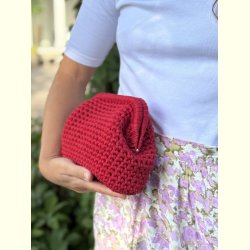 Strikkefeber - Opskrift p� "Clutch uden h�ndtag"