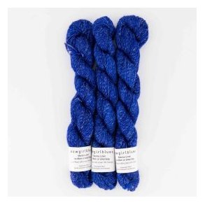 Cowgirl Blues - Merino Linen Solid - Merinould og hrgarn - 