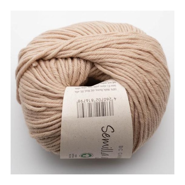 BC Garn - Semilla Grosso GOTS - uldgarn - Cream (003) - 50g