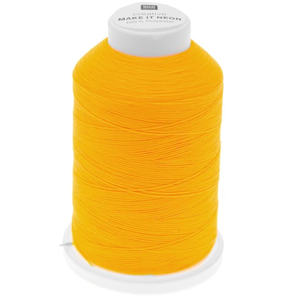 Rico - Make it Neon - effektgarn - Orange (001) - 180g