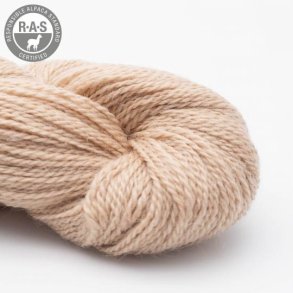 BC Garn - Babyalpaca uldgarn 10/2 - Creme hvid - Naturfarvet (109RAS) - 50g