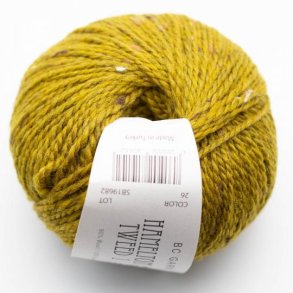 BC Garn - Hamelton Tweed 1 GOTS - uldgarn - Curry (26) - 50g