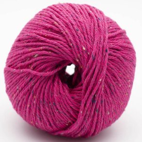 Erika Knight - Gossypium Cotton Tweed - bomuldsgarn - Cyclamen (13) - 50g