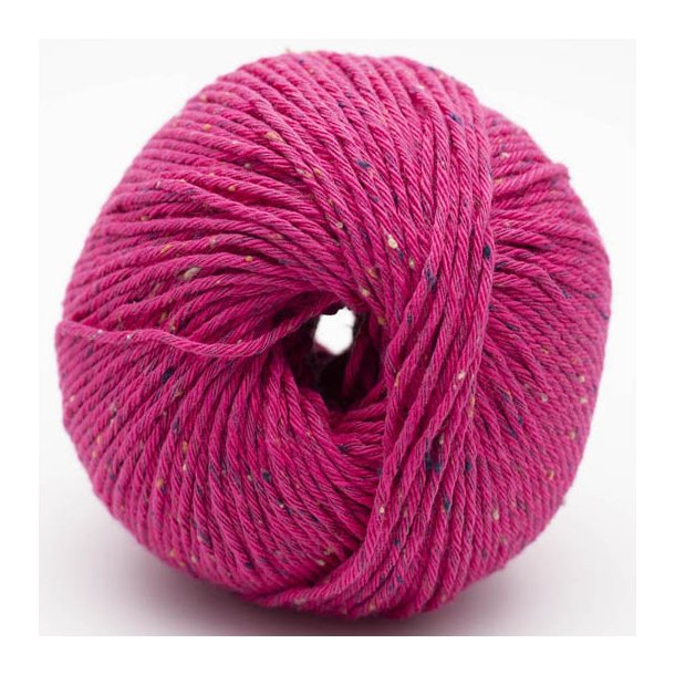 Erika Knight - Gossypium Cotton Tweed - bomuldsgarn - Cyclamen (13) - 50g