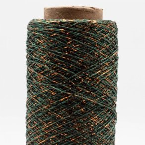Kremke Soul Wool - Stellaris - effektgarn - Dark Green Copper (157) - 25g