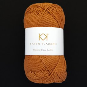 Karen Klarbk - 8/4 kologisk bomuldsgarn - Dark Spicy 0078 - 50g