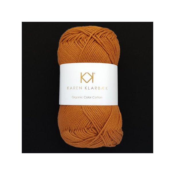 Karen Klarbk - 8/4 kologisk bomuldsgarn - Dark Spicy 0078 - 50g