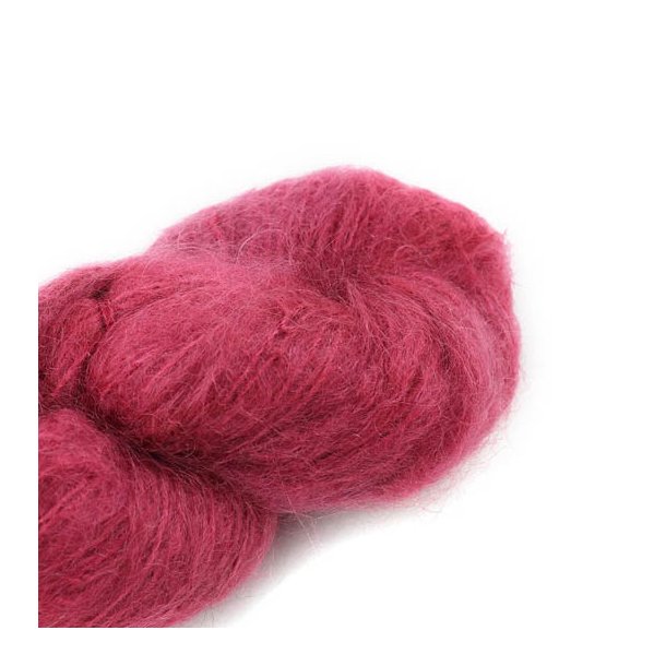 Cowgirlblues - Fluffy Mohair garn Solids - Dusty Rose - 100g
