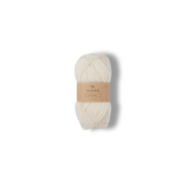 Isager - Baby Yarn - Alpaca/Bomuldsgarn - Fv. E0 - 50g