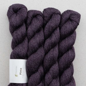 Pascuali - Pinta - silke/ramie/merino uldgarn - Eggplant (111) - 50g