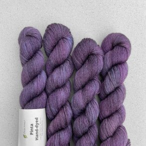 Pascuali - Pinta hndfarvet - silke/ramie/merino uldgarn - Eggplant Dream (205) - 50g