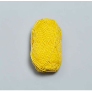 Rauma Garn - Fivel - uldgarn - Gul 14 - 50g