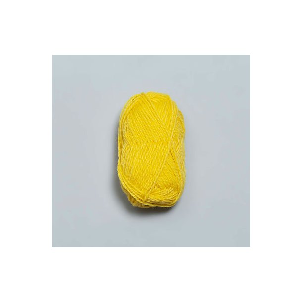 Rauma Garn - Fivel - uldgarn - Gul 14 - 50g