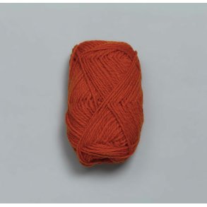 Rauma Garn - Fivel - uldgarn - Mrk orange 22 - 50g