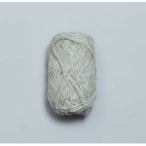 Rauma Garn - Fivel - uldgarn - Lys gr naturmeleret 300 - 50g