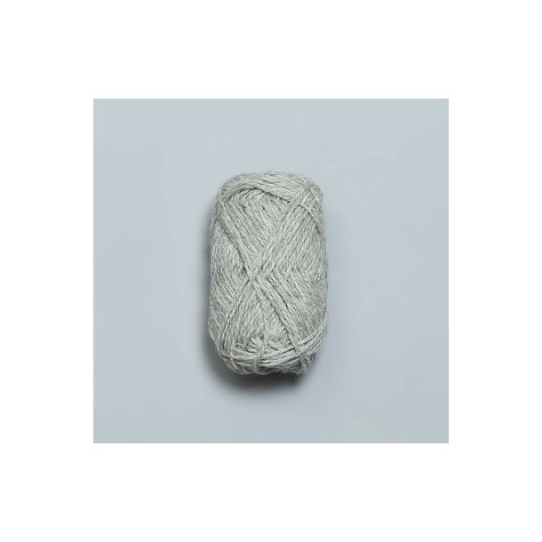 Rauma Garn - Fivel - uldgarn - Lys gr naturmeleret 300 - 50g
