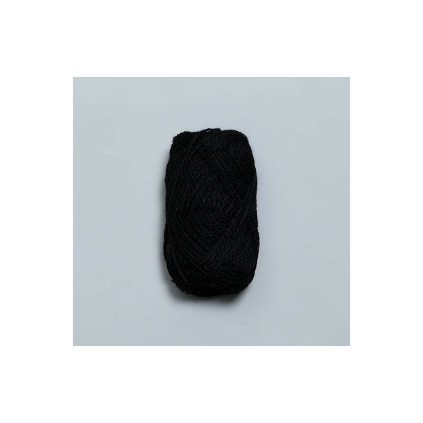 Rauma Garn - Fivel - uldgarn - Sort 36 - 50g