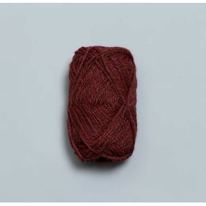 Rauma Garn - Fivel - uldgarn - R�d meleret 401 - 50g