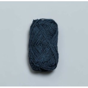 Rauma Garn - Fivel - uldgarn - Mrk petroleum meleret 402 - 50g