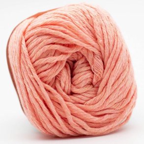 *Kremke Soul Wool - Karma Cotton - Recycled Bomuldsgarn - Fersken (03) - 50g