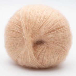 Kremke Soul Wool - Silky Kid Mohair RMS - Silke/mohair garn - Fersken (06_019) - 25g