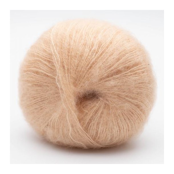 Kremke Soul Wool - Silky Kid Mohair RMS - Silke/mohair garn - Fersken (06_019) - 25g