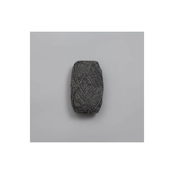 Rauma - Finull - uldgarn - Mrk gr meleret 4405 - 50g